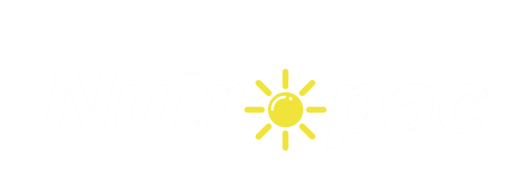 logo nutropac bianco png in scala
